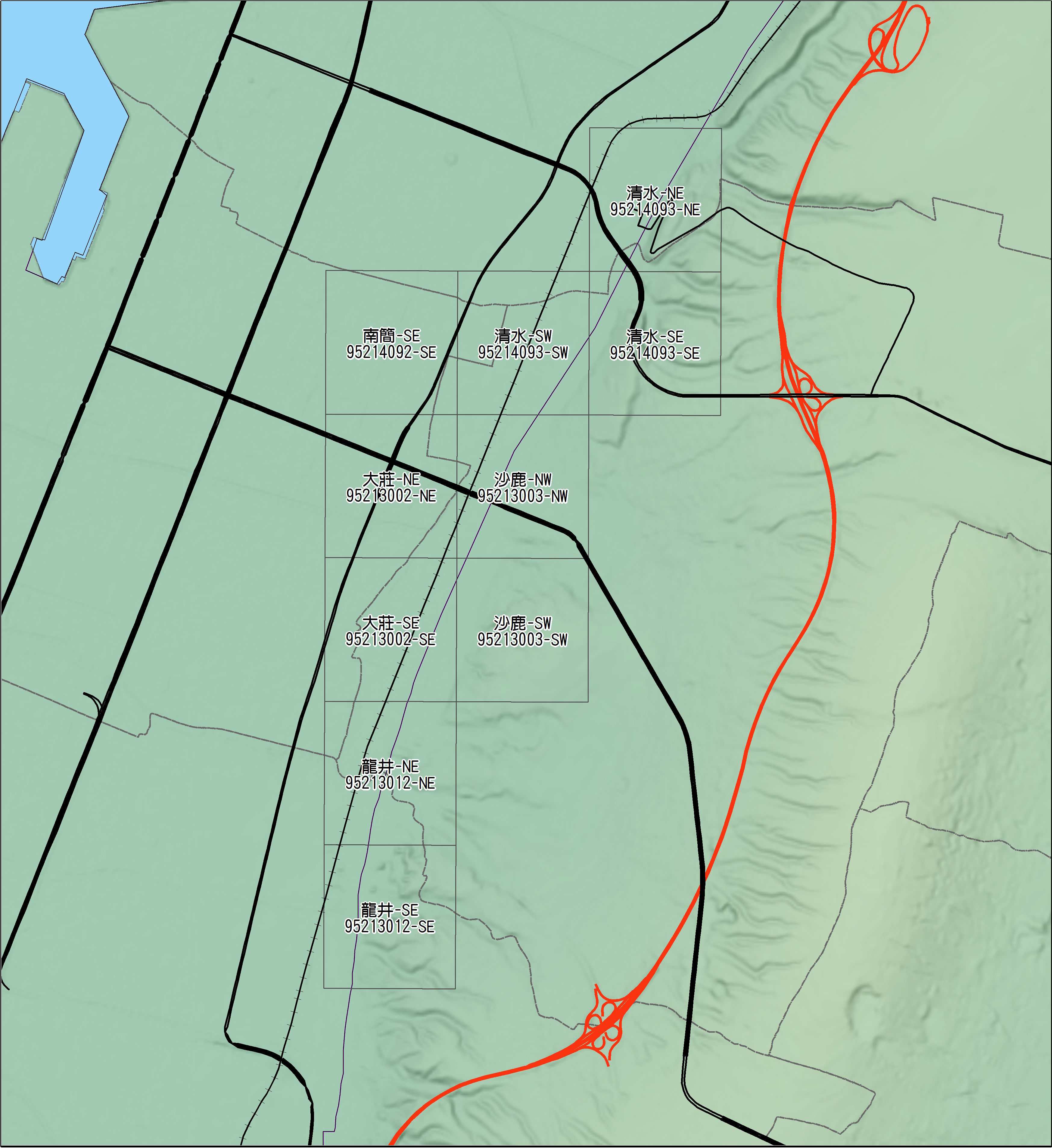 臺中市土壤液化潛勢查詢系統